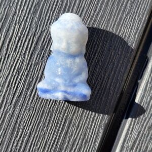 Blue Aventurine Crysral Buddha Figurine